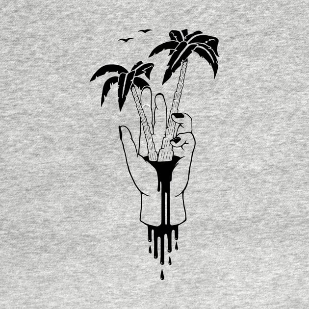 Tropical Hand by Woah_Jonny